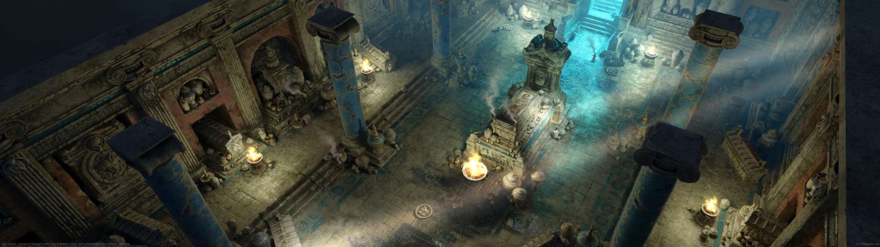 Titan Quest 2 - concept art Richman's tomb ultralarge fond d'�cran