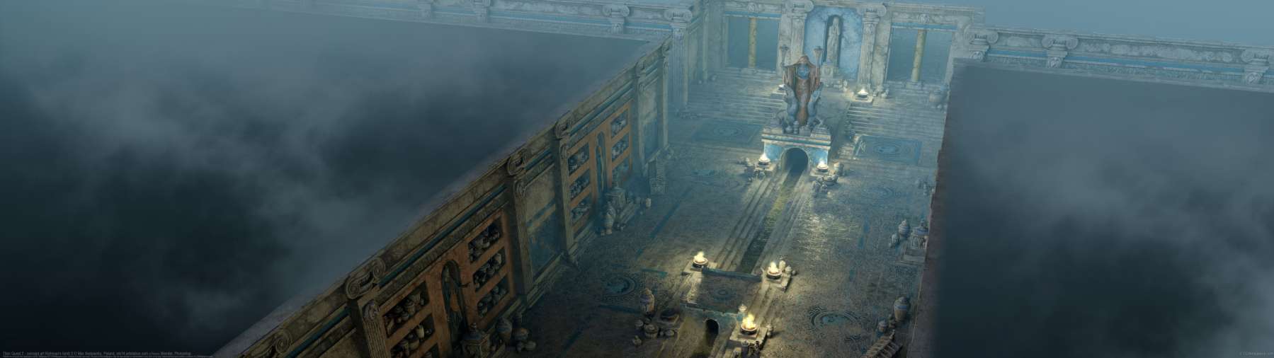 Titan Quest 2 - concept art Richman's tomb 2 ultralarge fond d'�cran