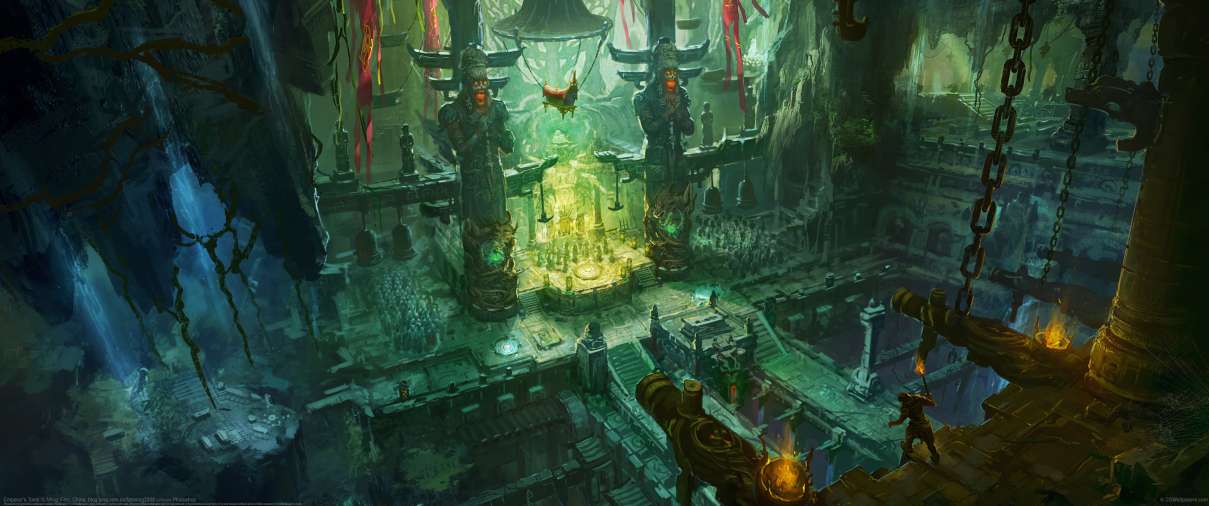 Emperors Tomb ultralarge fond d'cran