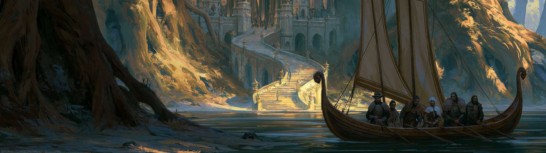 Fantasy Landscape 003 ultralarge fond d'�cran