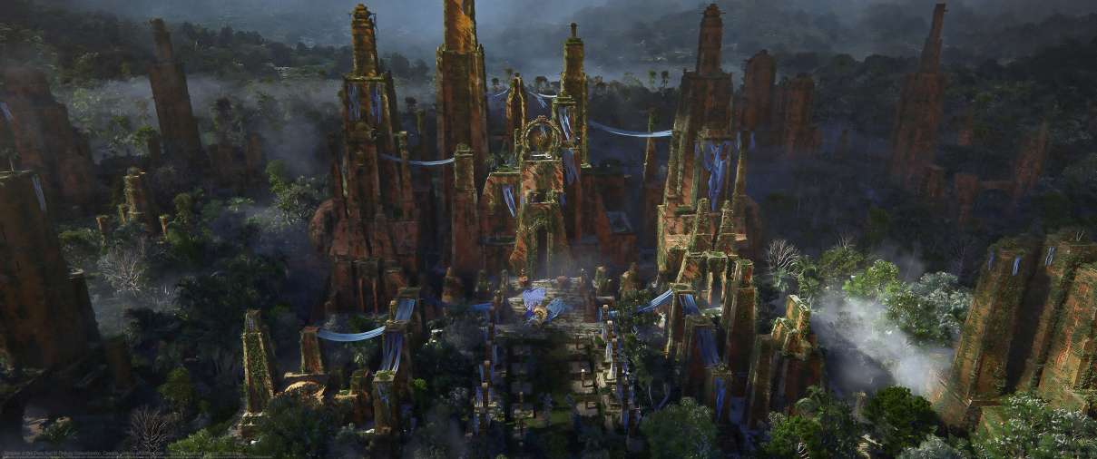 Temples of the Dark Sun ultralarge fond d'cran