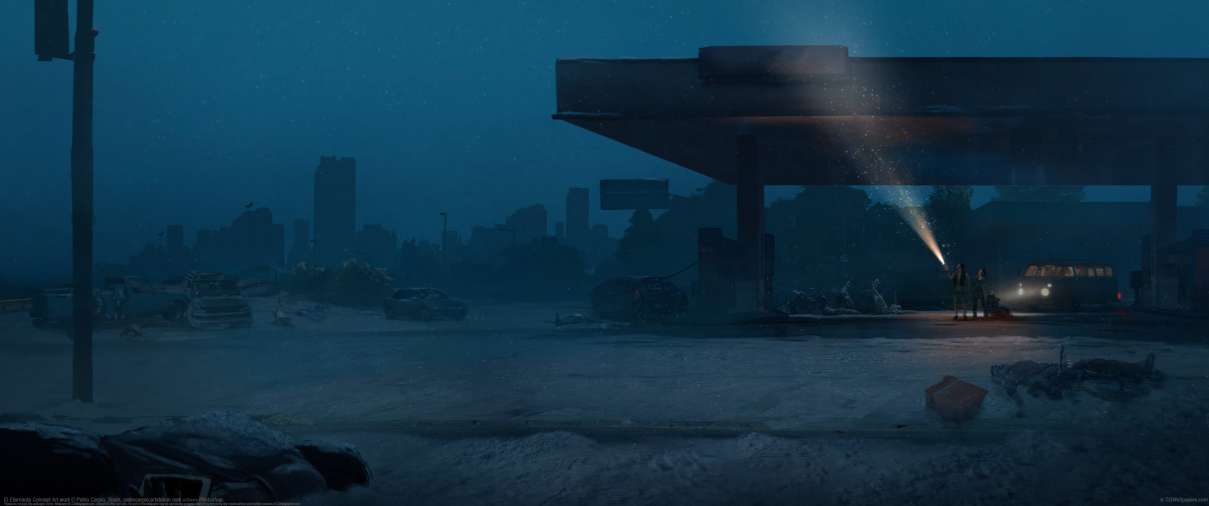 El Eternauta Concept Art work ultralarge fond d'cran