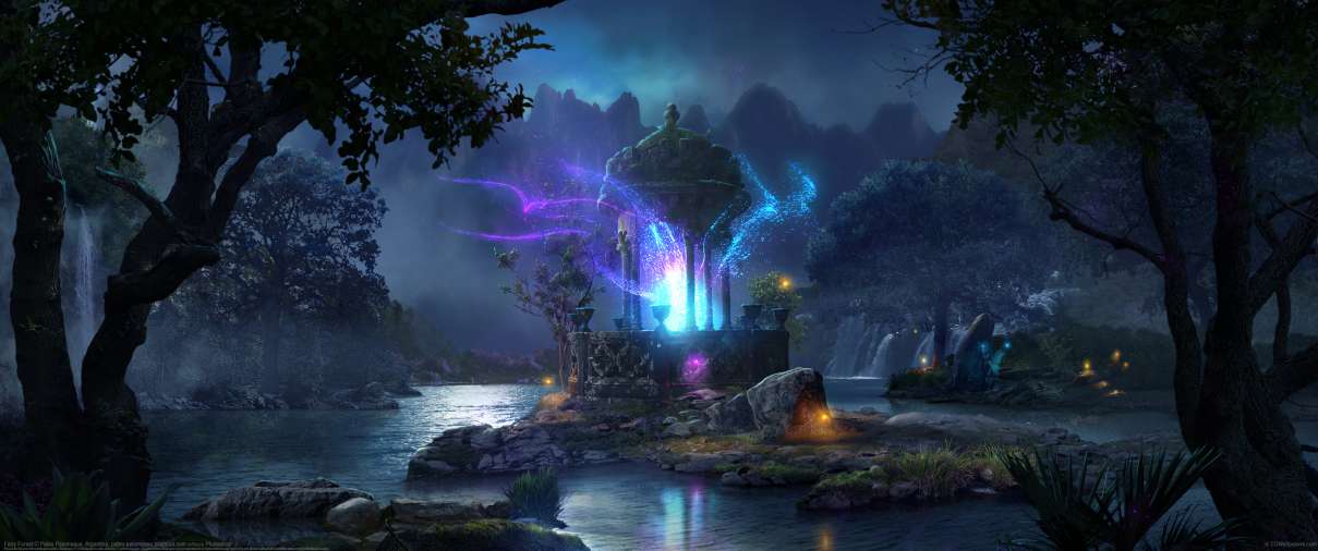 Fairy Forest ultralarge fond d'cran