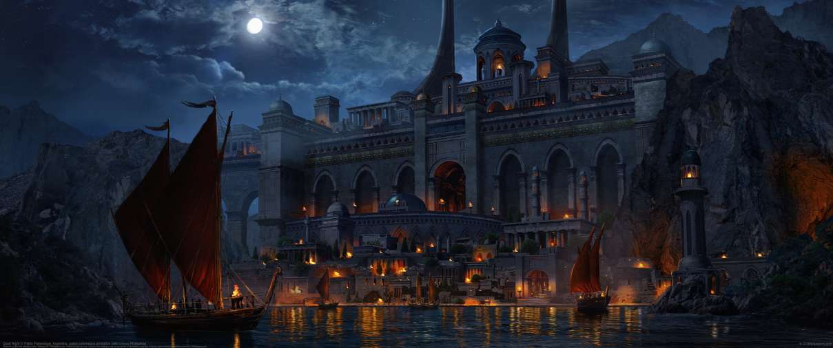 Quiet Night ultralarge fond d'�cran