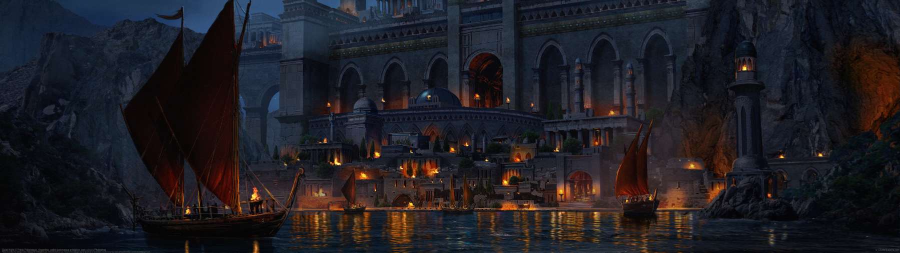 Quiet Night ultralarge fond d'�cran