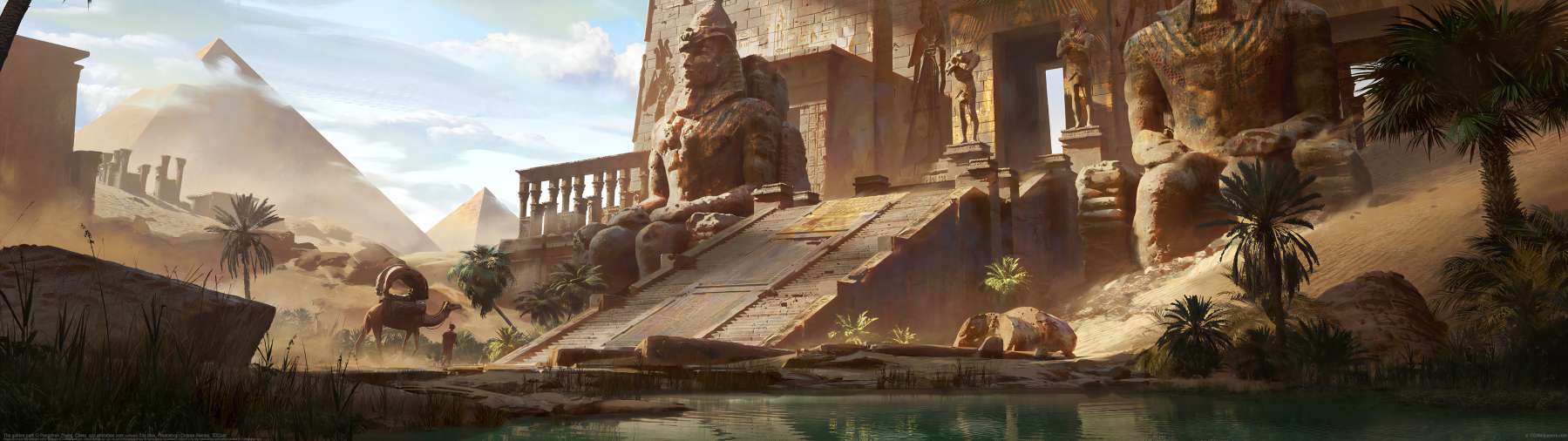 The golden path ultralarge fond d'cran