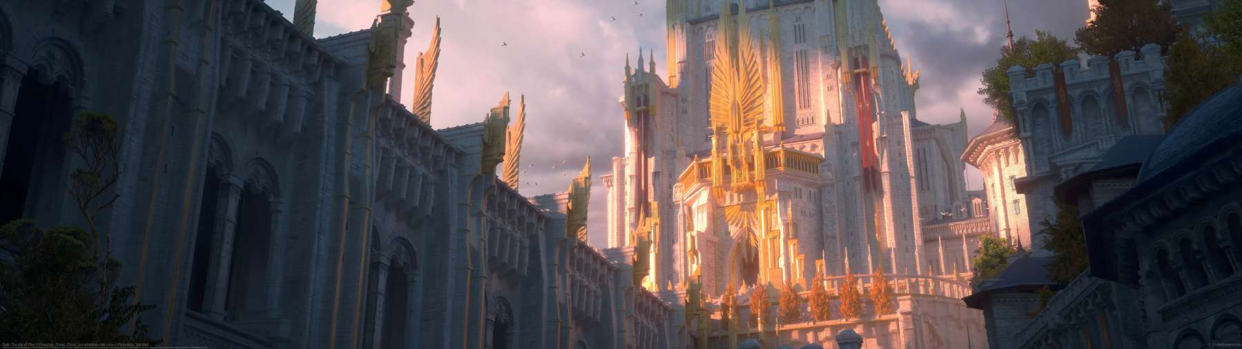 Soar-The city of Rise ultralarge fond d'cran