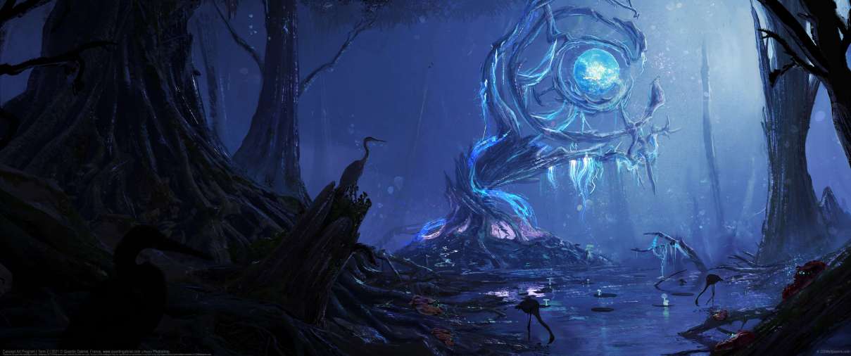 Concept Art Program Term 2 2021 ultralarge fond d'cran