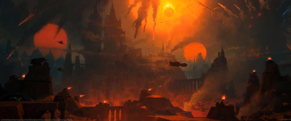 Fortress Monastery Warhammer 40.000 ultralarge fond d'cran