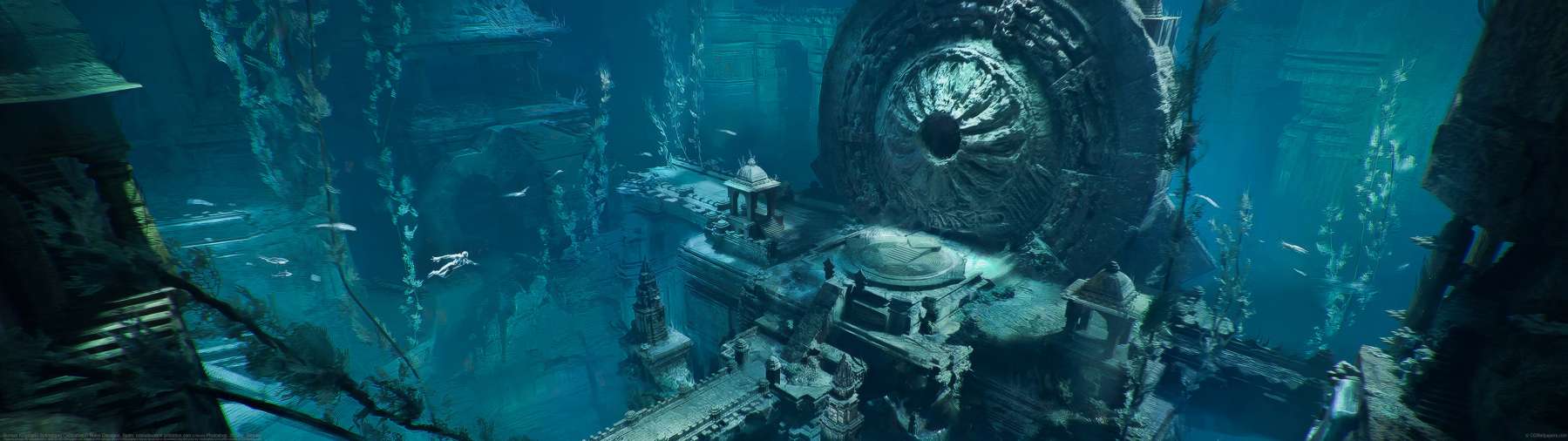 Sunken Kingdom - Submerged Civilization ultralarge fond d'�cran