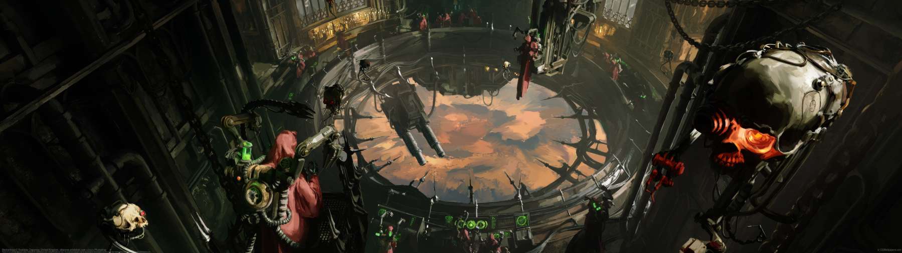Mechanicus ultralarge fond d'cran