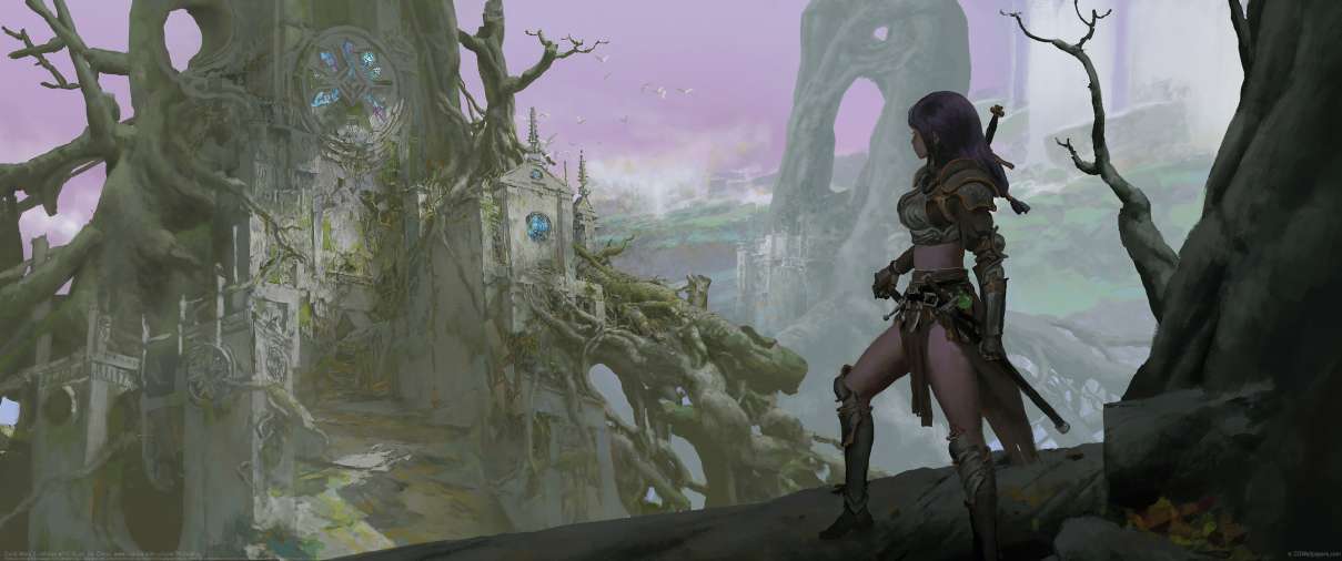 Guild Wars 2 concept art ultralarge fond d'cran