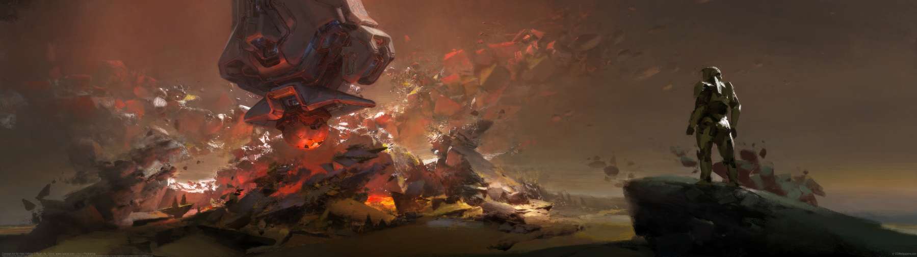 Concept Art for Halo Infinite ultralarge fond d'cran