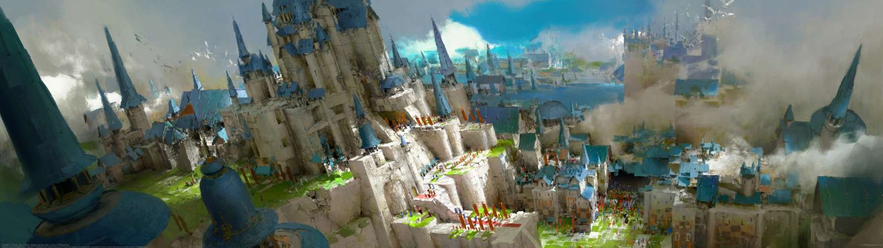 Castle ultralarge fond d'cran
