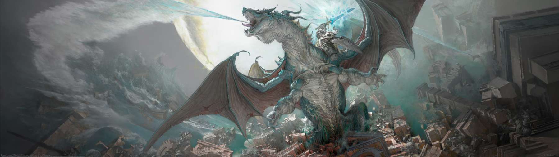 Dragon's breath ultralarge fond d'�cran