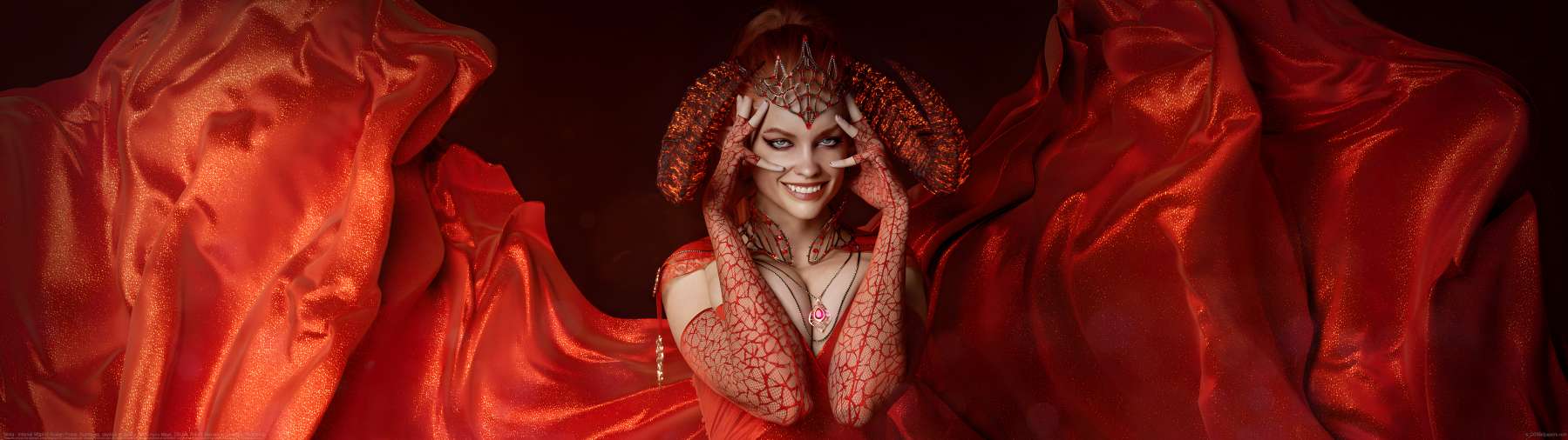 Silma - Infernal Witch ultralarge fond d'cran