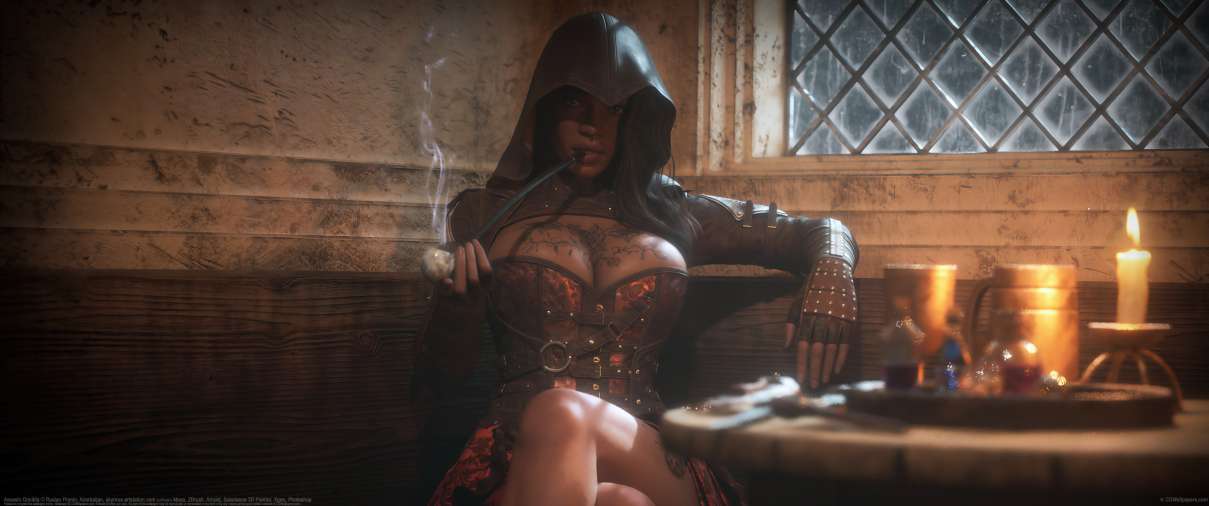 Assasin Onnikfa ultralarge fond d'�cran