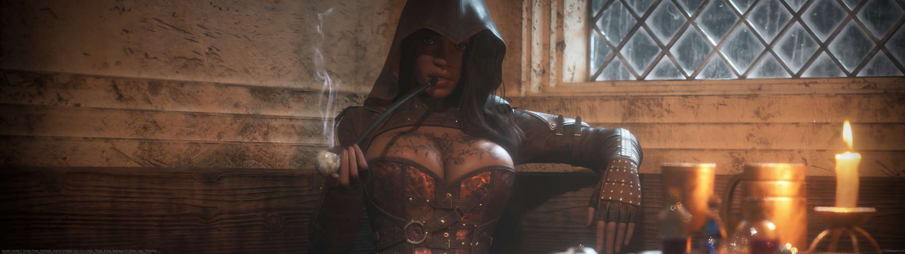 Assasin Onnikfa ultralarge fond d'�cran