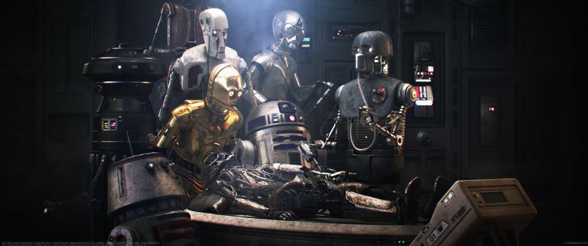 Star Wars meets Rembrandt ultralarge fond d'cran