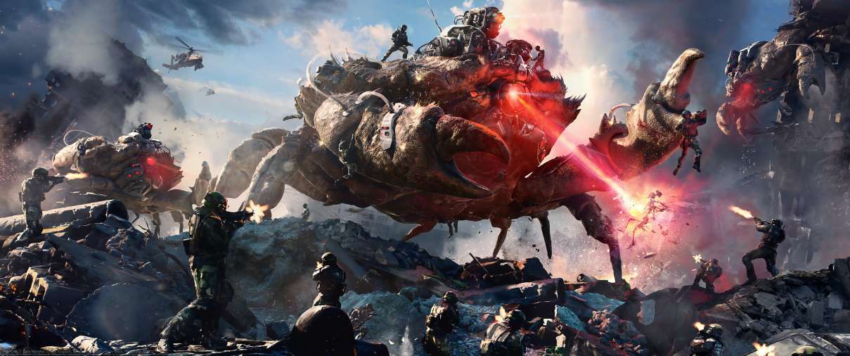 Holy Crab ultralarge fond d'cran
