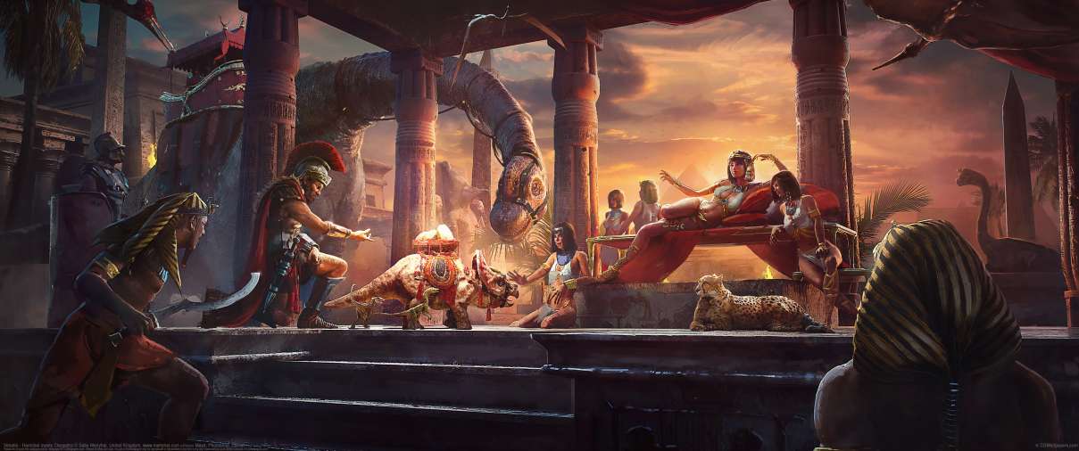 Venatio - Hannibal meets Cleopatra ultralarge fond d'cran