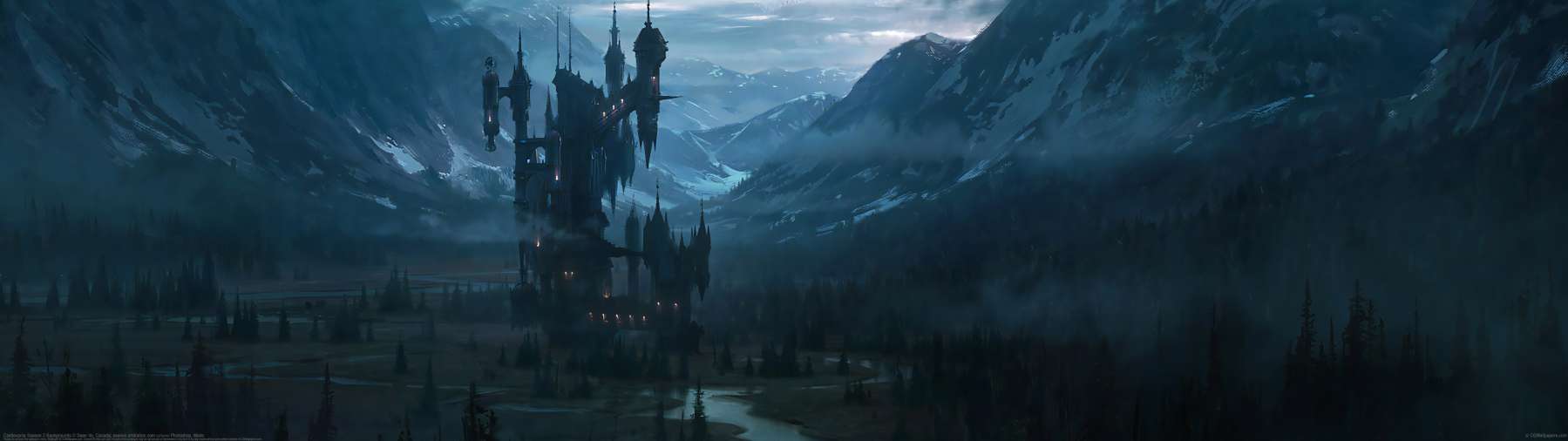 Castlevania Season 2 Backgrounds ultralarge fond d'cran
