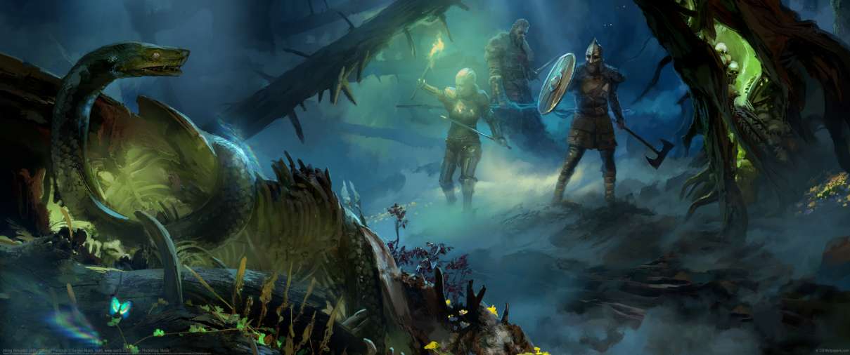Viking Simulator JARL: Concept Paintings ultralarge fond d'�cran