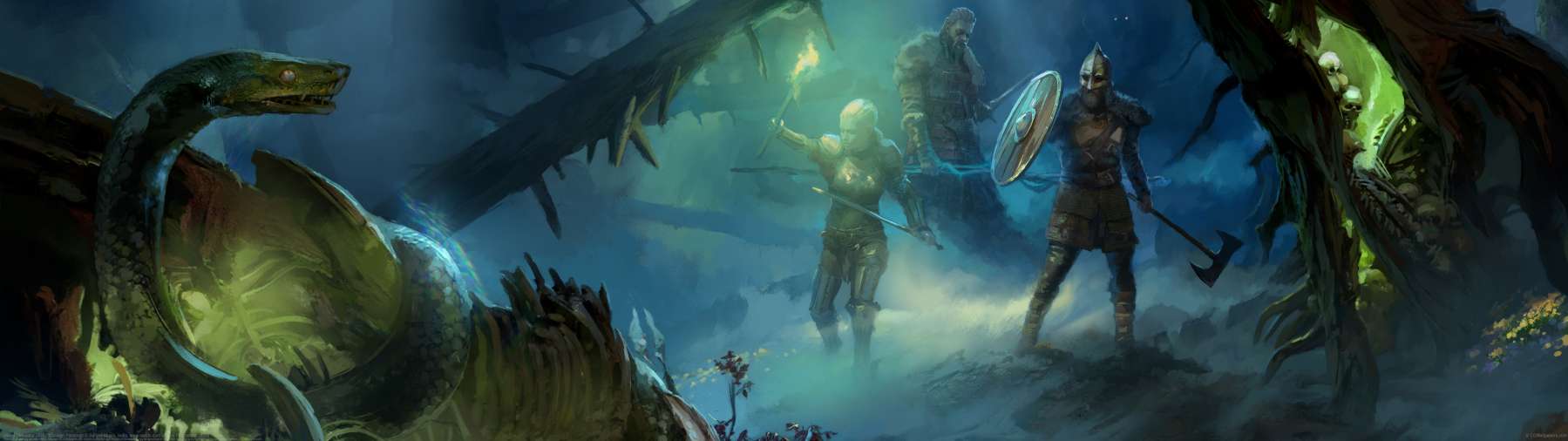 Viking Simulator JARL: Concept Paintings ultralarge fond d'�cran