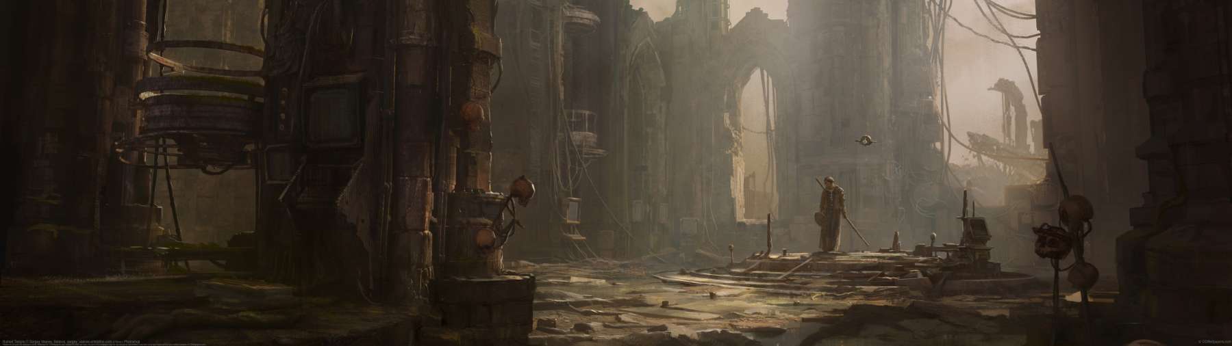 Ruined Temple ultralarge fond d'cran