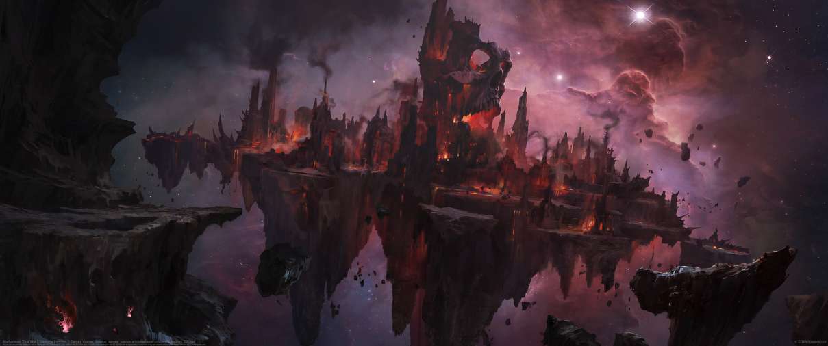 Warhammer Total War 3 Demonic Fortress ultralarge fond d'cran