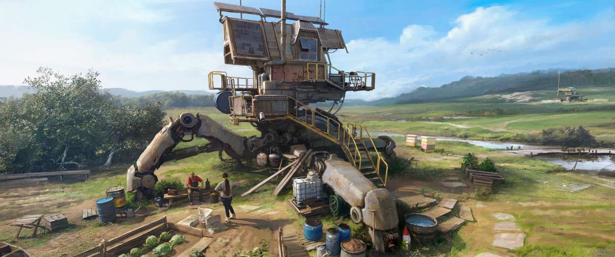 Dacha ultralarge fond d'�cran