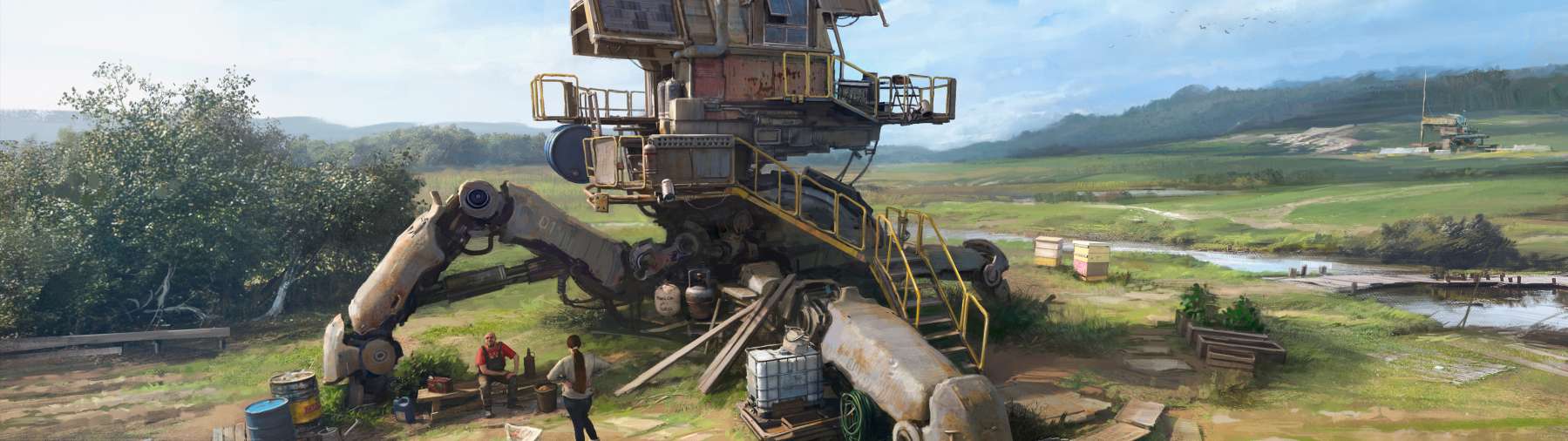 Dacha ultralarge fond d'cran