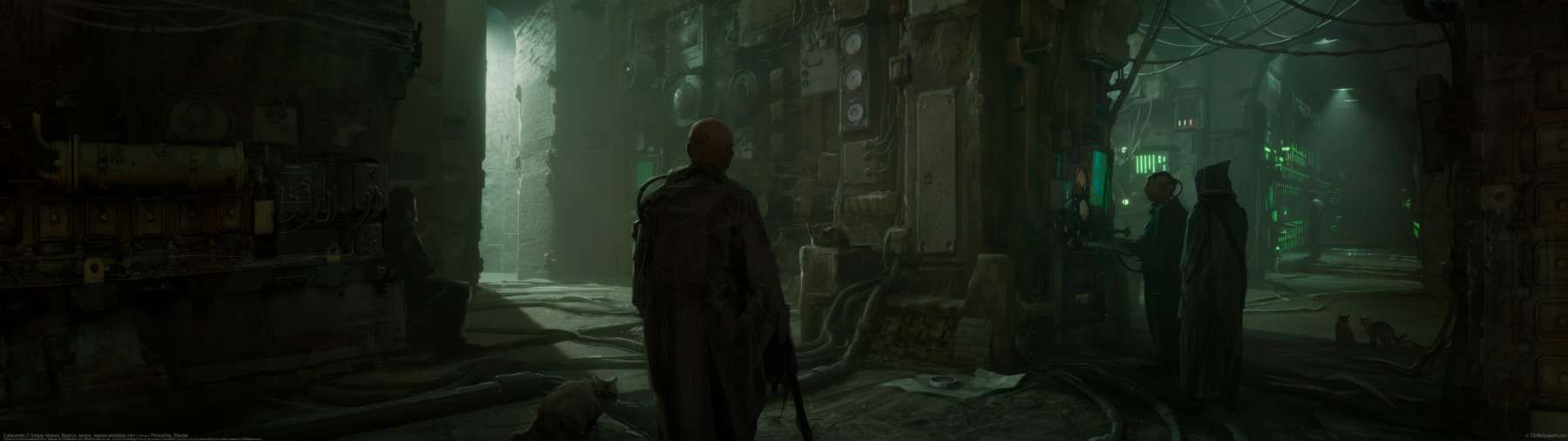 Catacombs ultralarge fond d'�cran