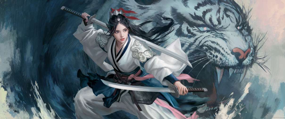 Jeong Sora, Warriors of the Breaking Dawn ultralarge fond d'�cran
