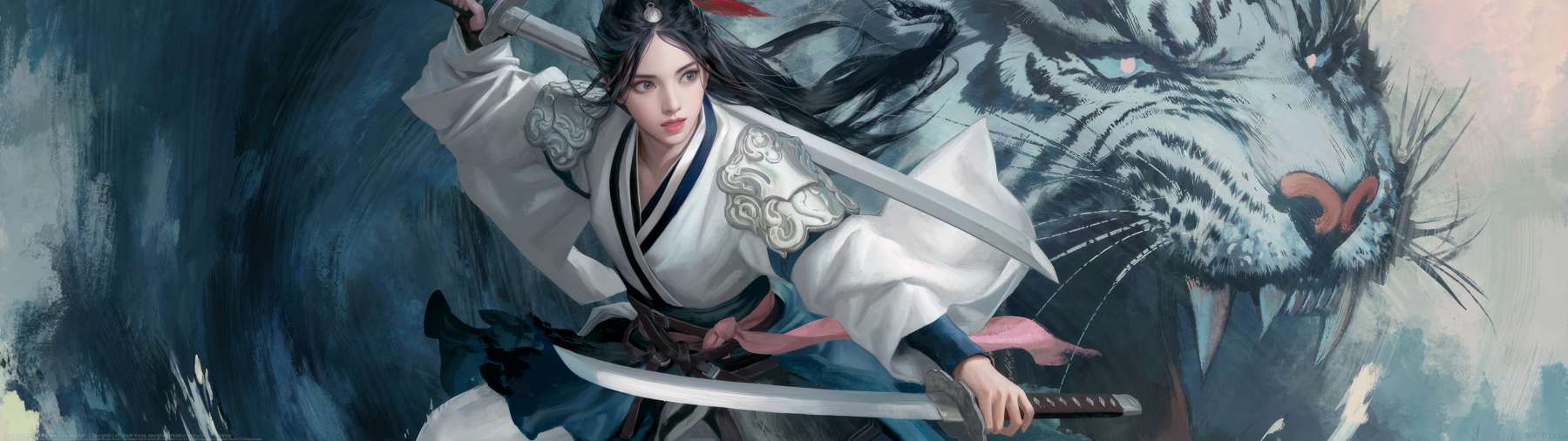 Jeong Sora, Warriors of the Breaking Dawn ultralarge fond d'�cran