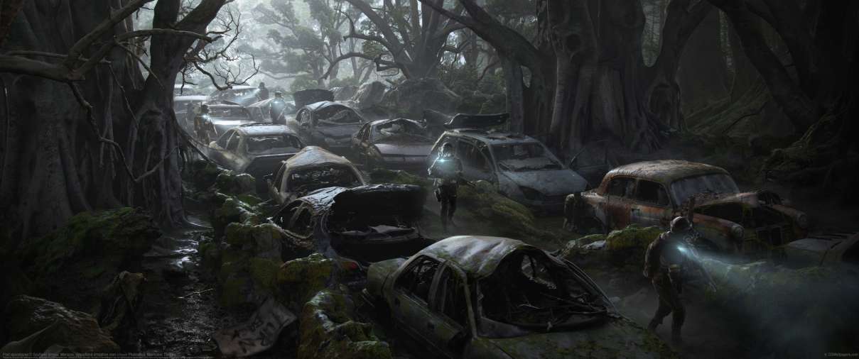 Post apocalypse ultralarge fond d'cran