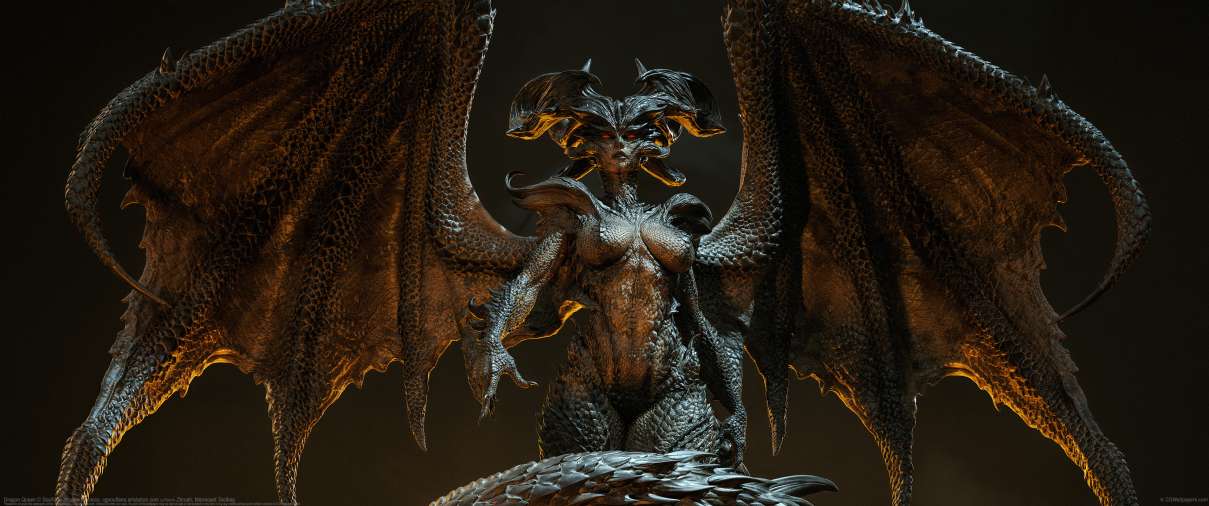 Dragon Queen ultralarge fond d'�cran