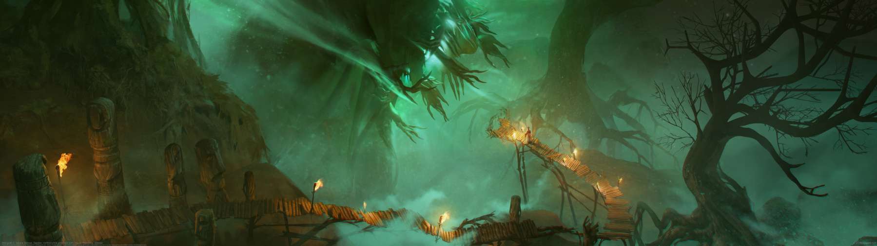 Mist gods ultralarge fond d'cran