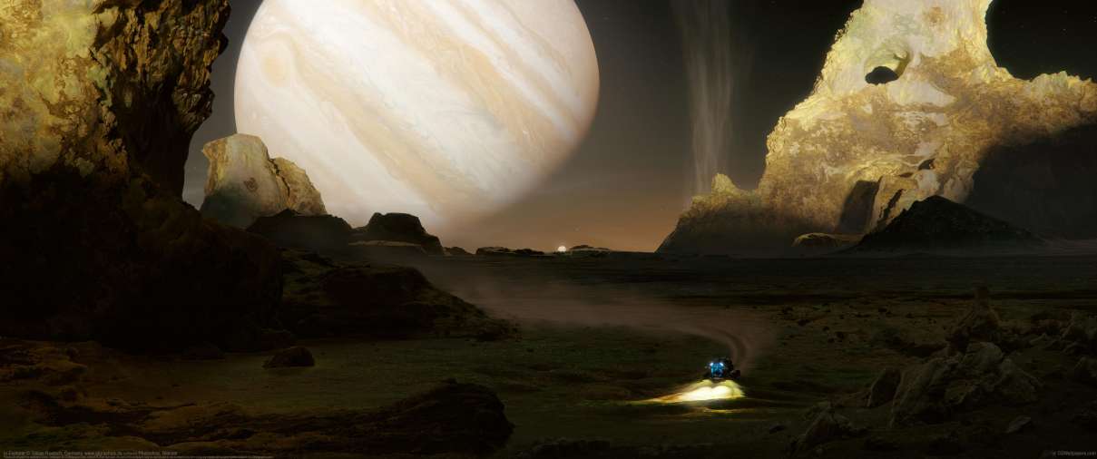 Io Explorer ultralarge fond d'cran
