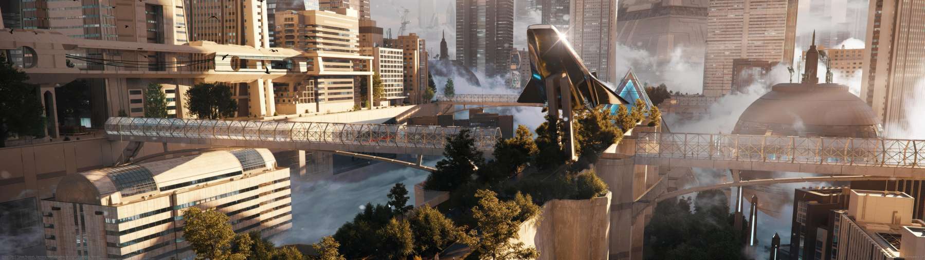 Cloud City ultralarge fond d'�cran