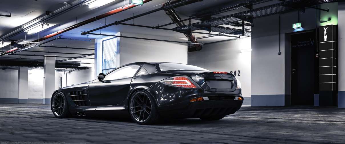 Mclaren SLR ultralarge fond d'cran