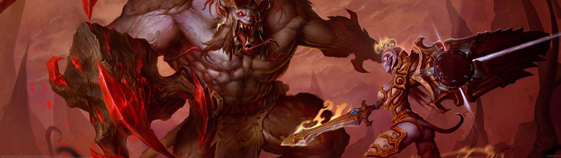 The Emerald Nightmare ultralarge fond d'cran