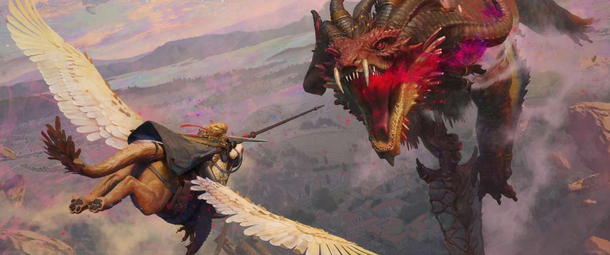Saint George and the Dragon Chapter 03 - Drakon the Star Touched boss fight ultralarge fond d'cran