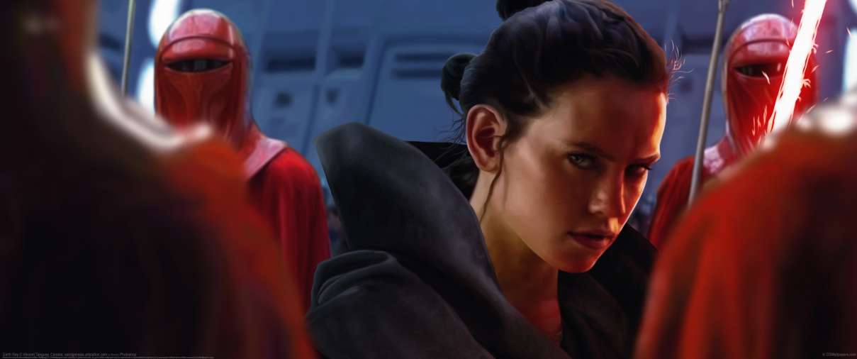 Darth Rey ultralarge fond d'cran