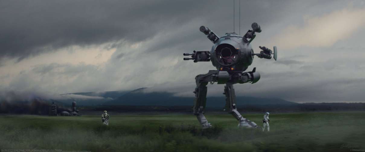 Star Wars AT-IT ultralarge fond d'cran