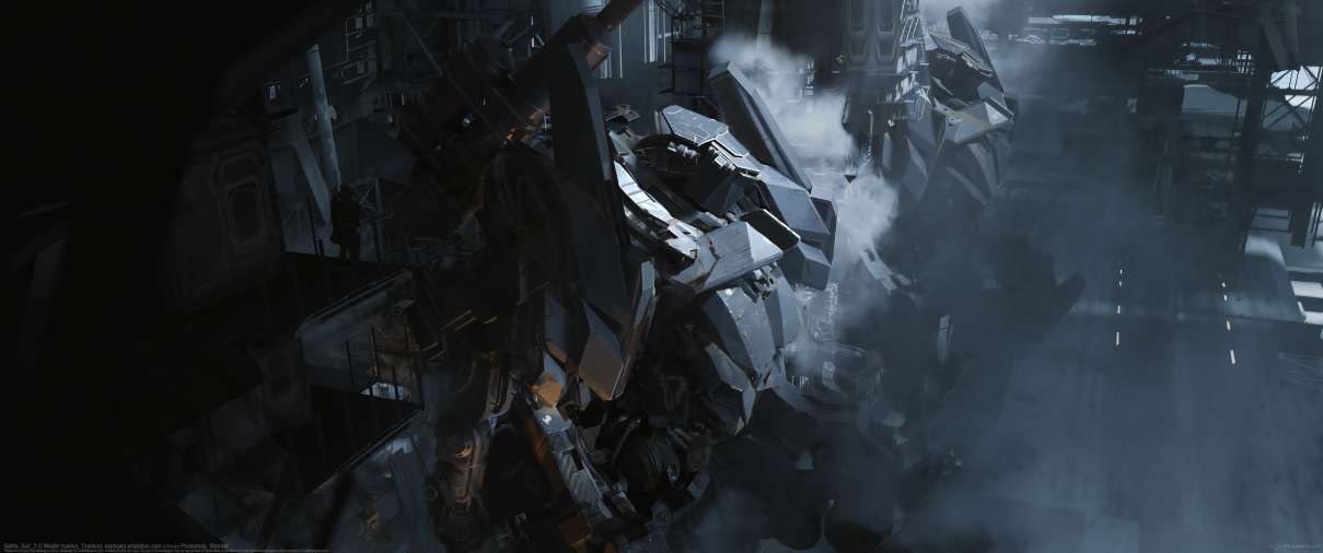 Battle_Suit_2 ultralarge fond d'cran