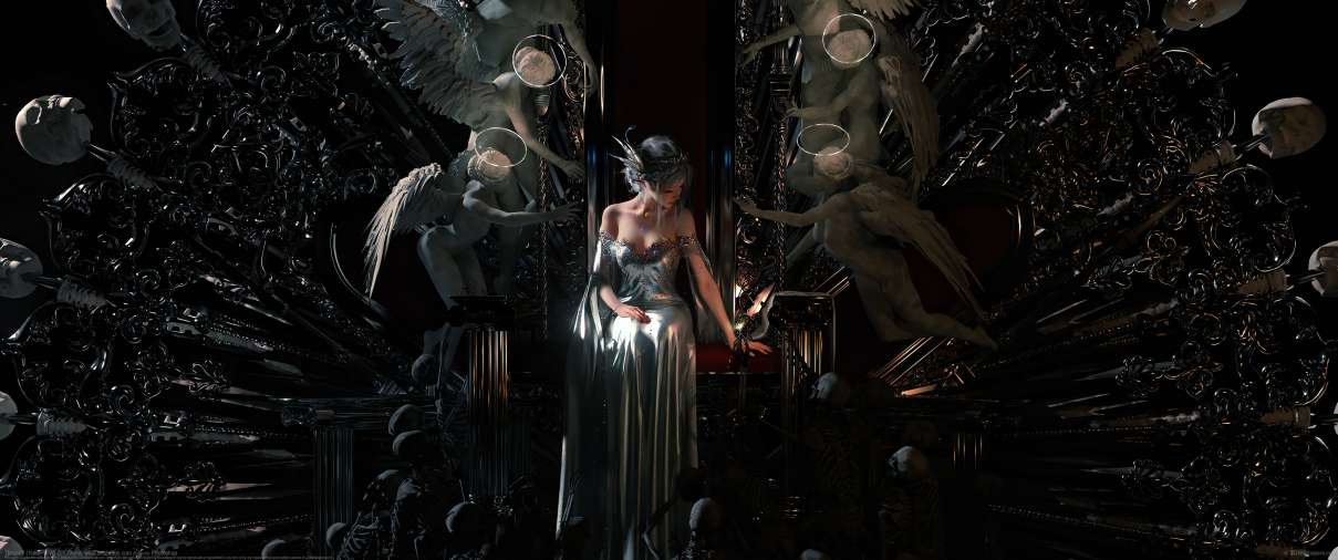 Throne2 (Yulia) ultralarge fond d'cran