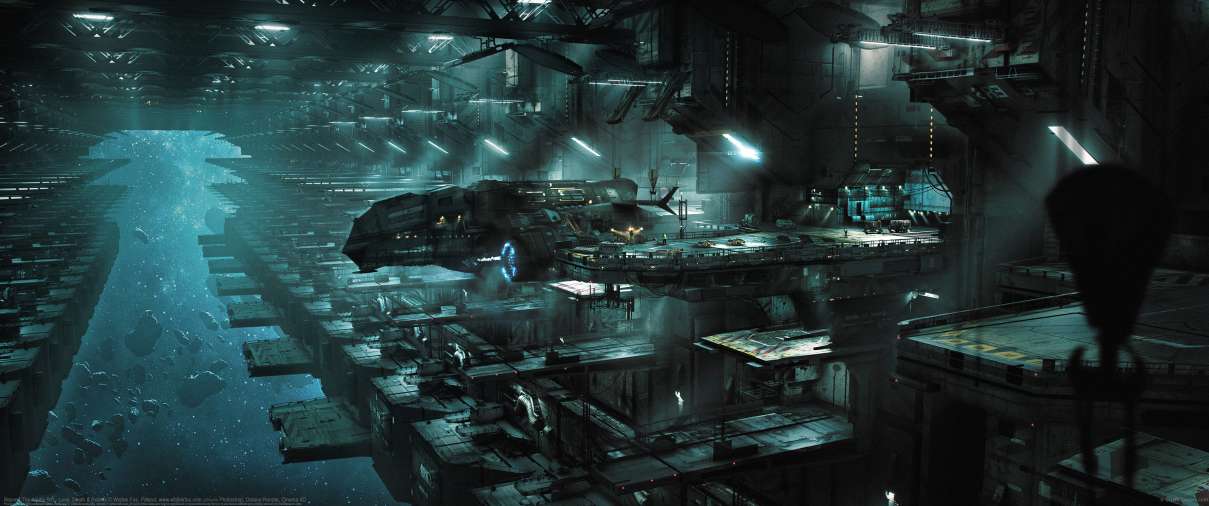 Beyond The Aquila Rift - Love, Death & Robots ultralarge fond d'cran