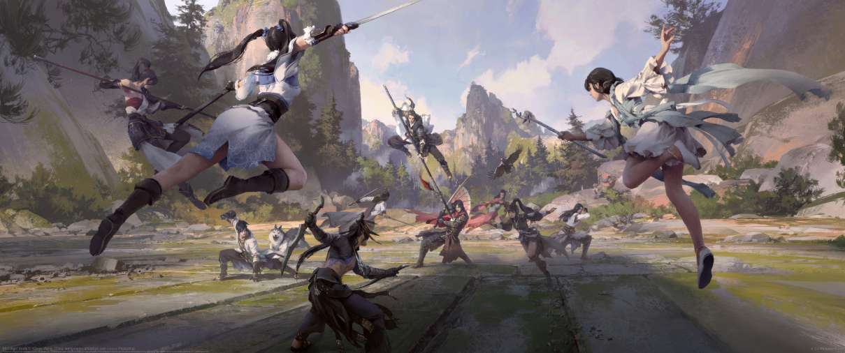 Moonlight Blade ultralarge fond d'cran