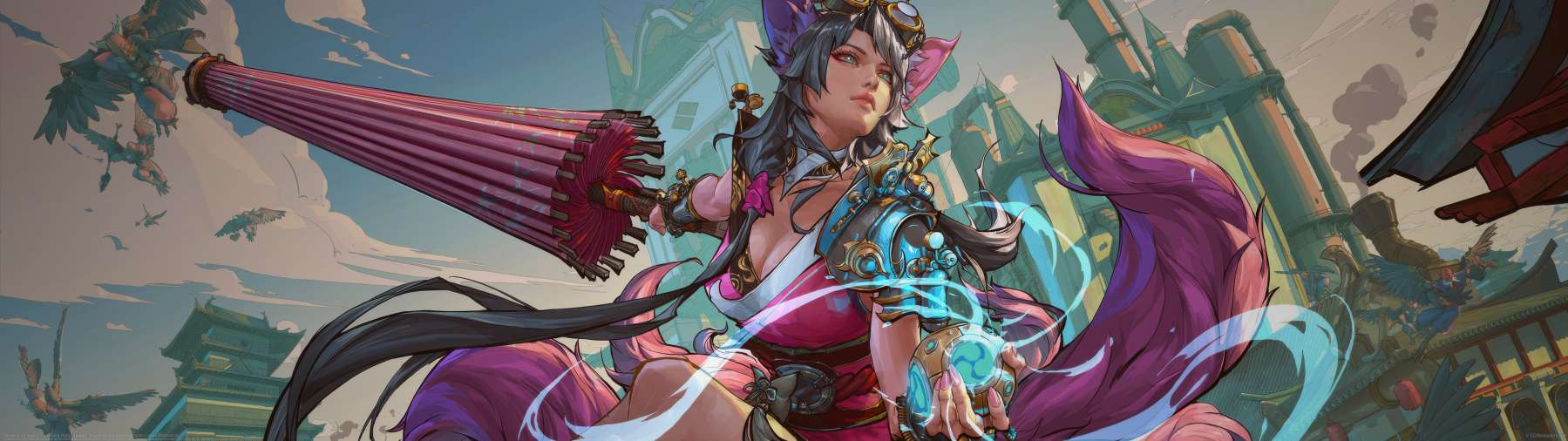 Tamamo no mae ultralarge fond d'�cran